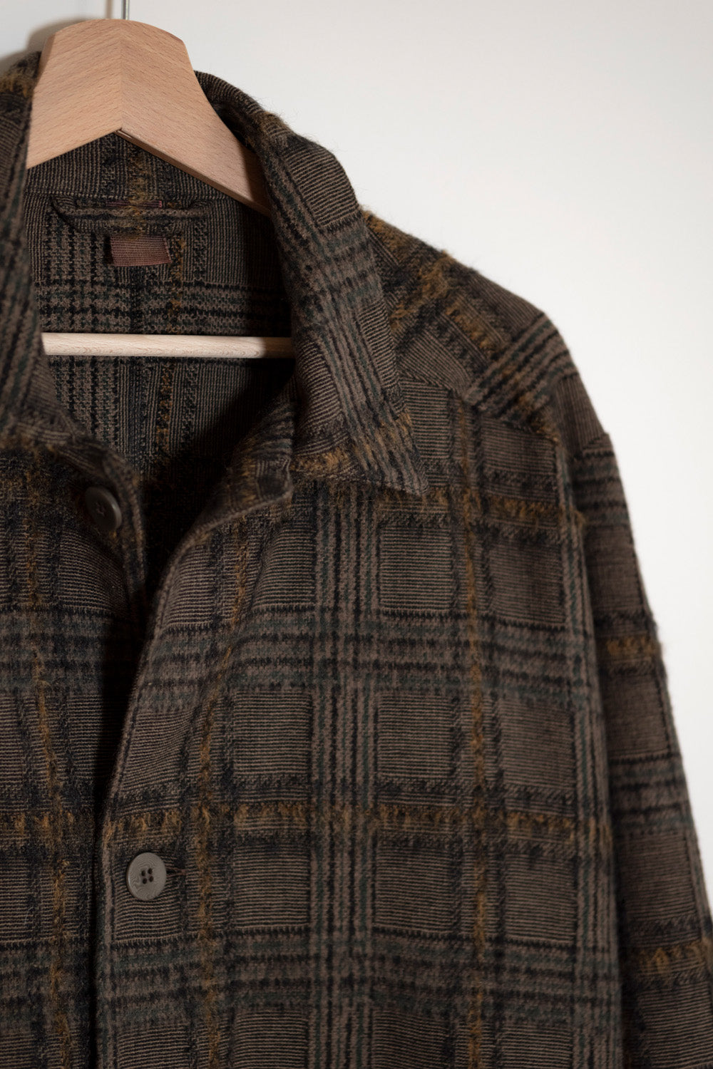 Wool Lab Coat in Forest