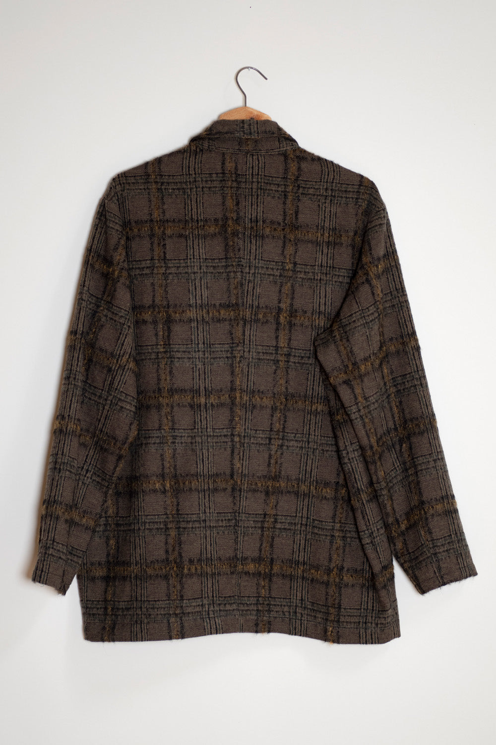 Wool Lab Coat in Forest