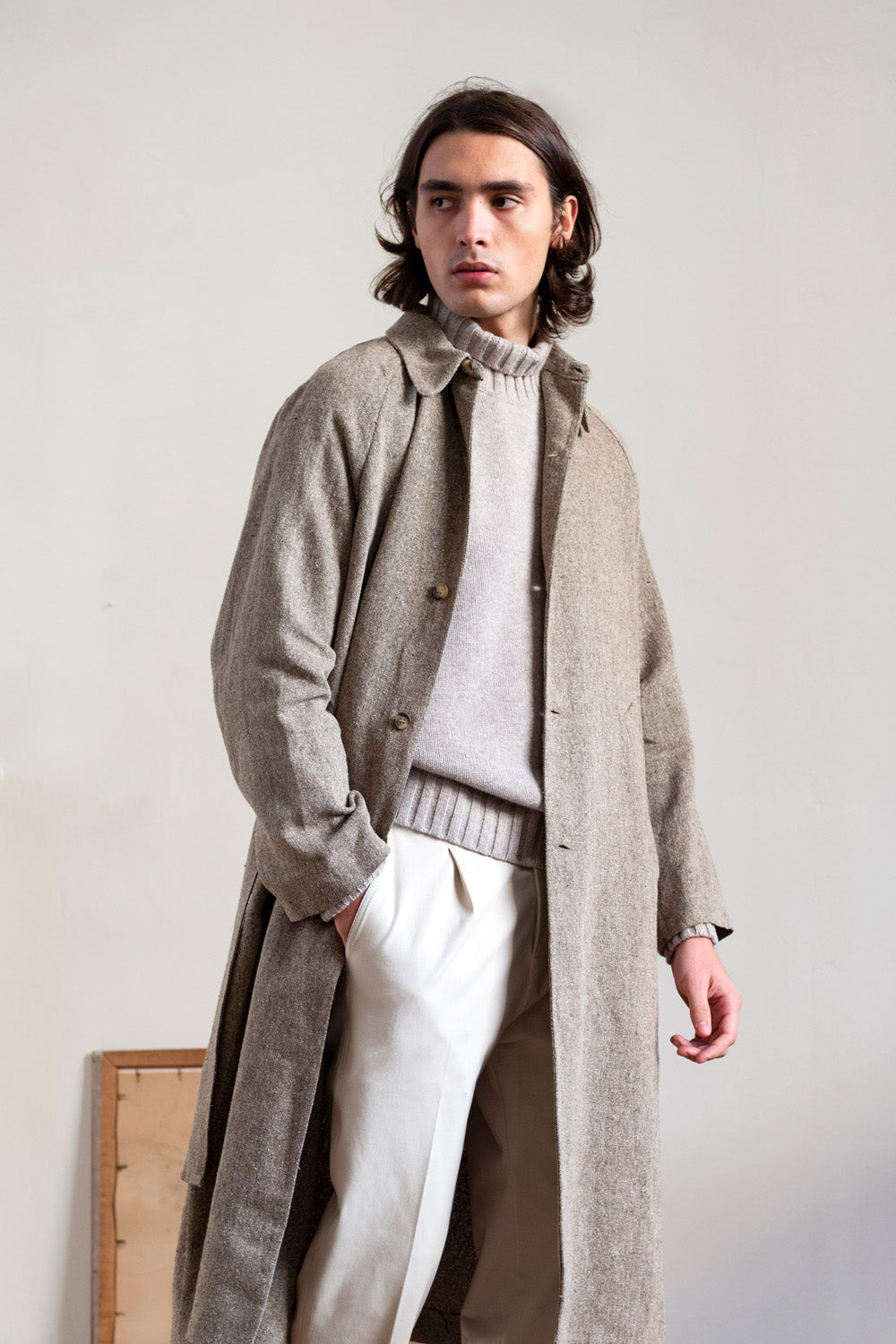 Hemp Trench in Melange
